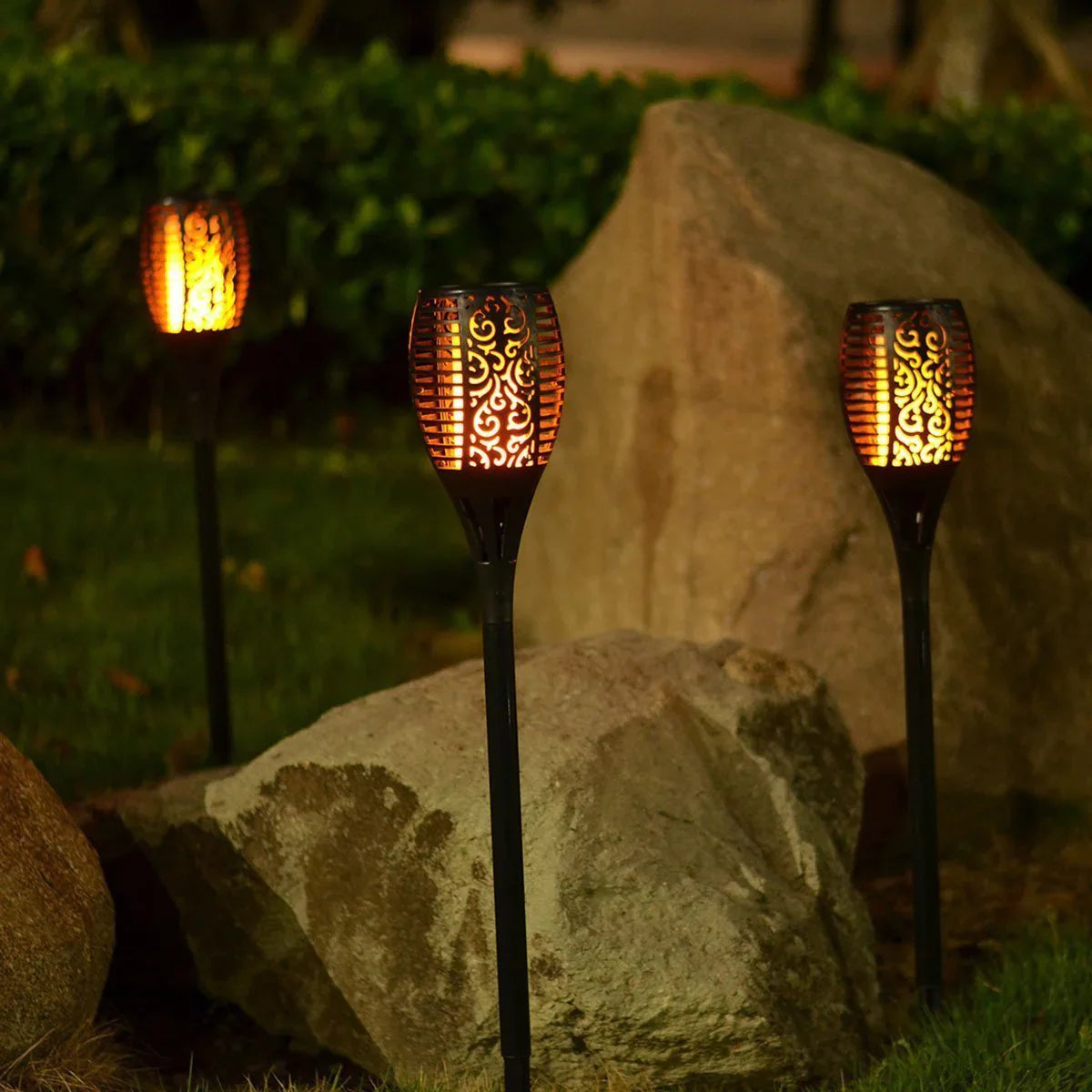 Outdoor Solar Torch (Set of 2)
