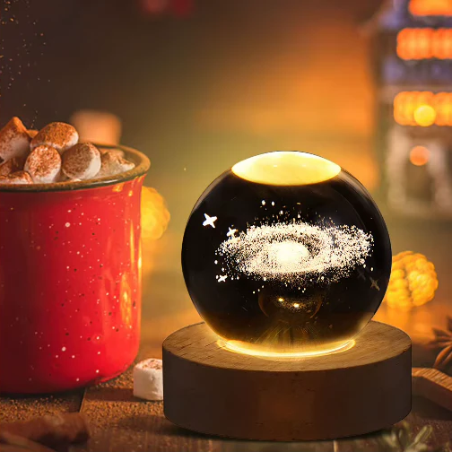Crystal Ball - Night Lamp
