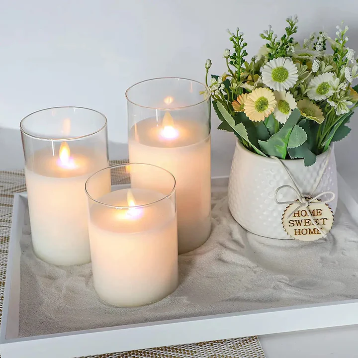 Luxury Flameless Candle Set