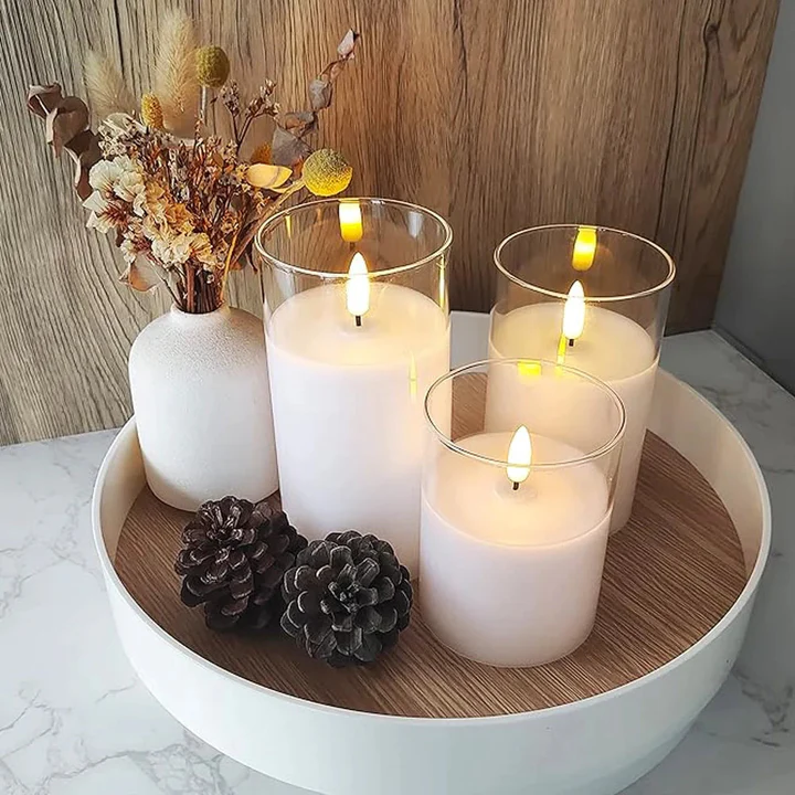 Luxury Flameless Candle Set