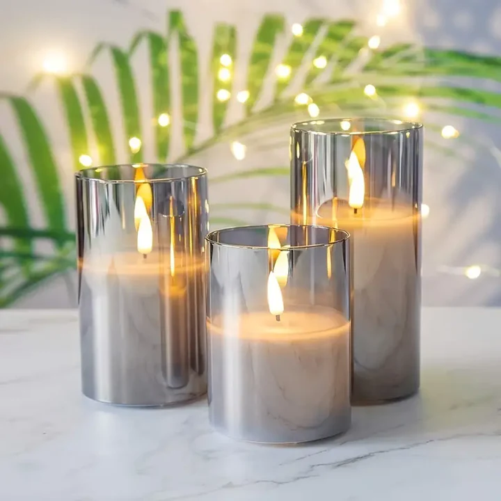 Luxury Flameless Candle Set