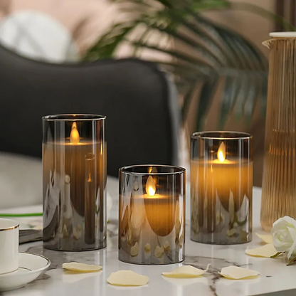 Luxury Flameless Candle Set