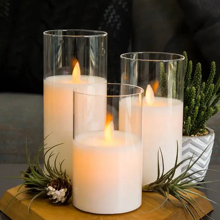 Luxury Flameless Candle Set