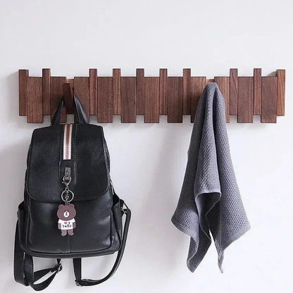 Essential Wooden Coat Rack