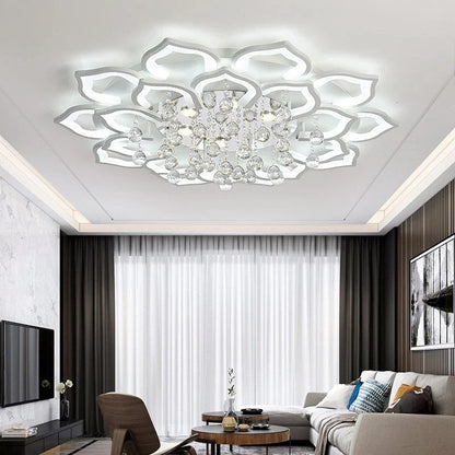 Lotus Crystal Chandelier
