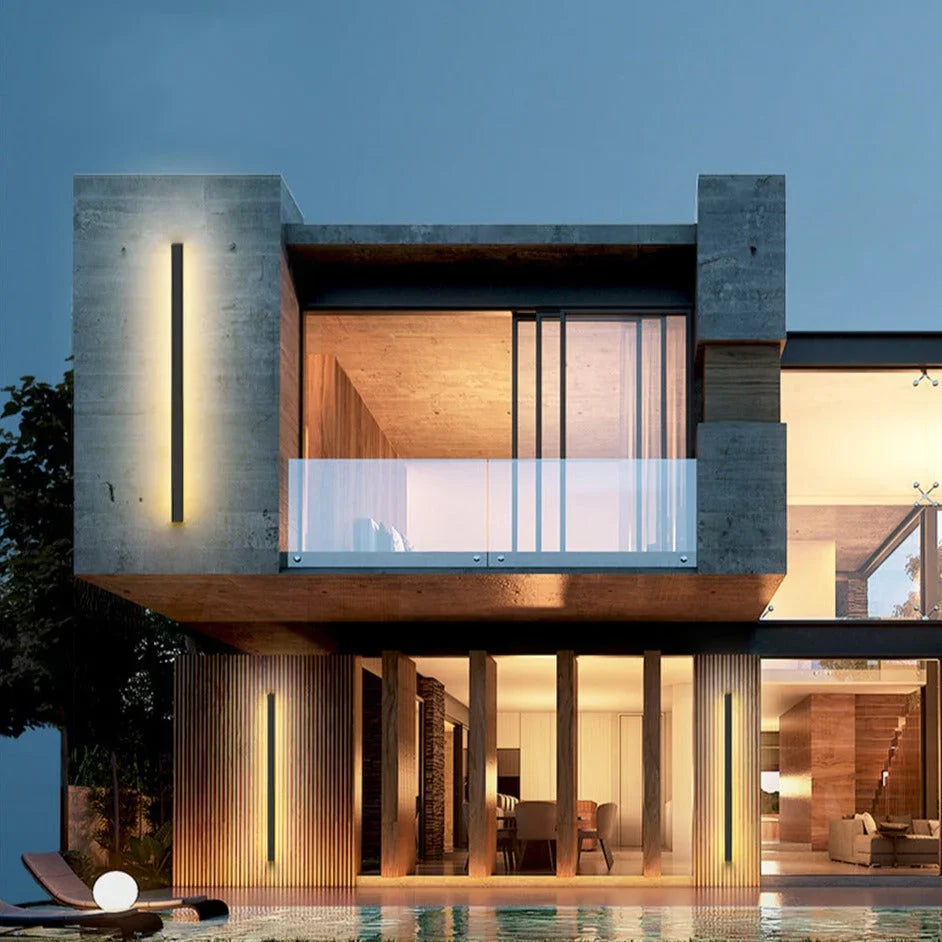Linear Outdoor Sconce