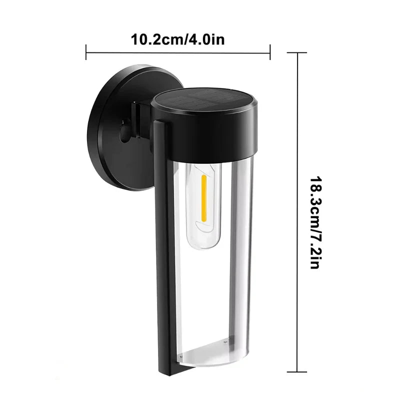 Solar Powered Wall Light (Set of 2)