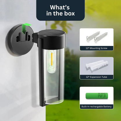 Solar Powered Wall Light (Set of 2)
