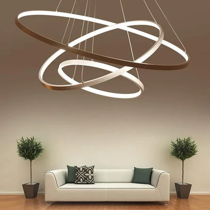 Halo Modern Chandelier Lamp